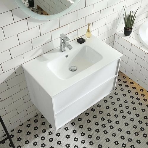 BADRUMSSKÅP BATHLIFE RUS  800 VIT EK