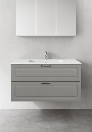 Badrumsskåp Hafa Grace Grå 1000