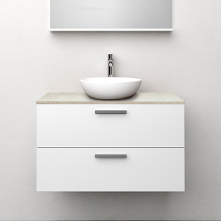 Kommod Westerbergs Jord Vit Matt 90 Cm