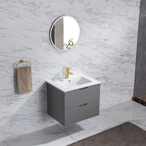 BADRUMSSKÅP BATHLIFE GLÄDJE GRÅ 600 MM