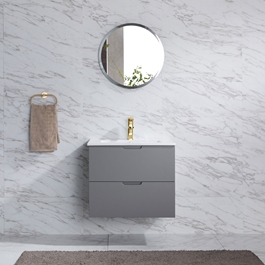 BADRUMSSKÅP BATHLIFE GLÄDJE GRÅ 600 MM