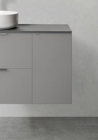 Sidomodul Shape Softclose Grå 300