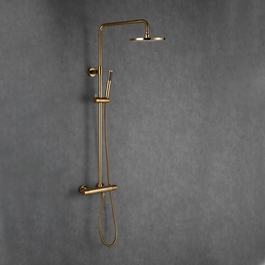 TAKDUSCHSET BATHLIFE RINNA GULD