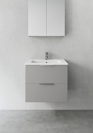 Badrumsskåp Hafa Shape Grå 600