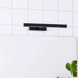 VÄGGLAMPA BATHLIFE LJUS VÄGG 6W LED SVART IP44