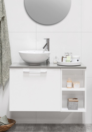 Flexline Tvättställsskåp Modell 114.1 900V Vit Matt