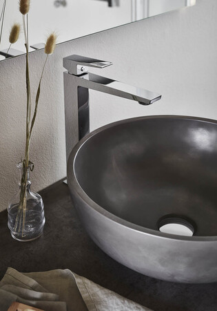 Tvättställsblandare Noro Flex Hög Krom