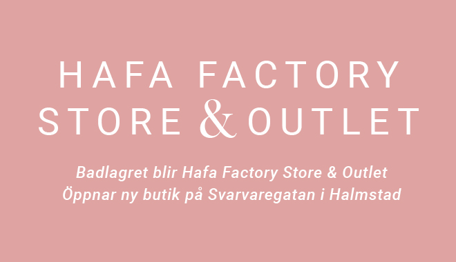Hafa Factory Store & Outlet butik i Halmstad