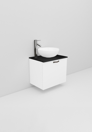 Noro Flexline Tvättställsskåp 24.1 600 Mm Vit Matt