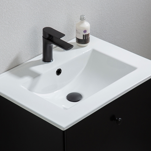BADRUMSSKÅP BATHLIFE FRÖJD 620 MATTSVART