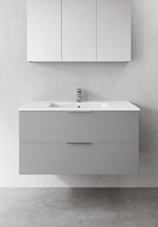 Badrumsskåp Hafa Shape Grå 1000