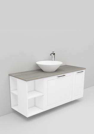 Noro Flexline Tvättställsskåp 203.2 1200 Mm Vit Matt Ram