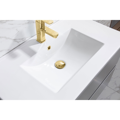 BADRUMSSKÅP BATHLIFE EUFORI 800 MM GRÅ