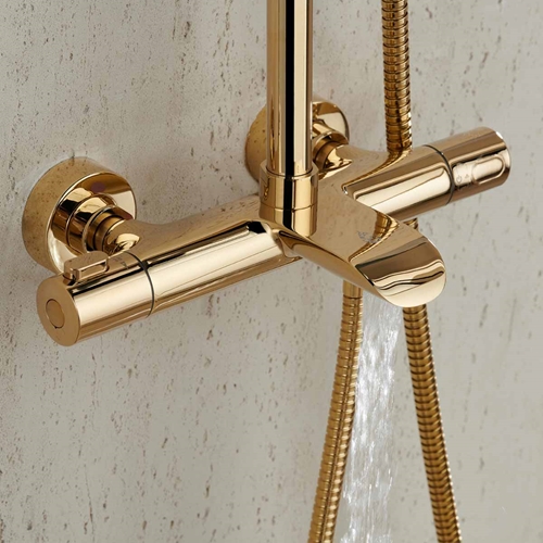 TAKDUSCHSET BATHLIFE BRUSA TAPP MÄSSING CC150 MED Ø240 DUSCHHUVUD