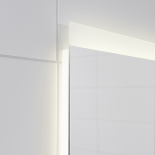 Spegel Med Belysning Afton/Gryning 80 Cm