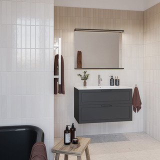 Kommod Westerbergs Nejd Antracit Matt 90 Cm