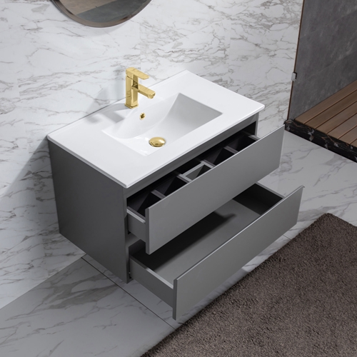 BADRUMSSKÅP BATHLIFE EUFORI 800 MM GRÅ