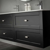 BADRUMSSKÅP BATHLIFE SALIG 1200 MM SVART