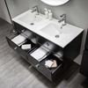 BADRUMSSKÅP BATHLIFE SALIG 1200 MM SVART