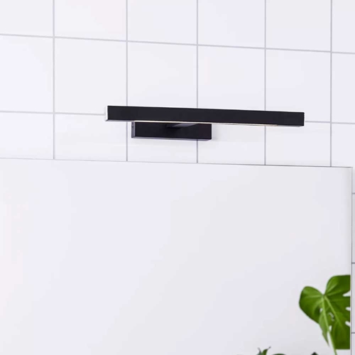 VÄGGLAMPA BATHLIFE LJUS VÄGG 6W LED SVART IP44