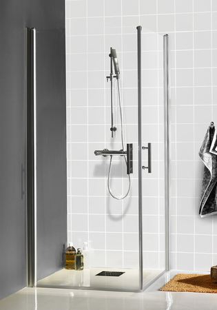 Duschhörn Hafa Look C 80X80 Cm Klarglas