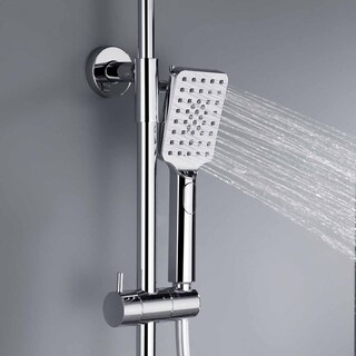 Takduschset Kaskad Krom Cc150 Med 225X225 Duschhuvud