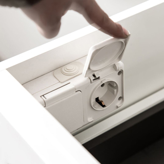 Möbelpaket Bathlife Eufori 800 Med Spegel Vit