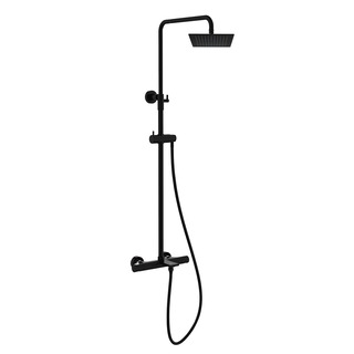 Takduschset Dagg Tapp Svart Cc150 Med 225X225 Duschhuvud