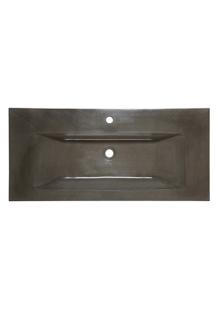 Badrumsskåp Hafa Shape Antracit 1000 M Tvättställ Betong