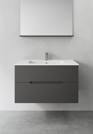 Tvättställsskåp Hafa Sun Antracit 900