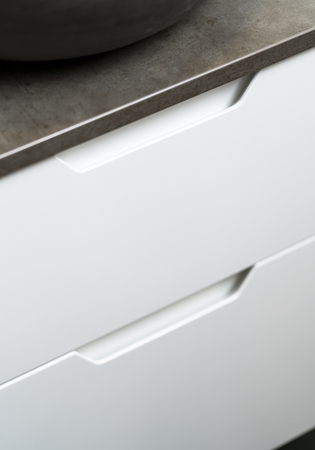 Badrumsskåp Noro Studio Grå 1200 Med Tvättställ Strict