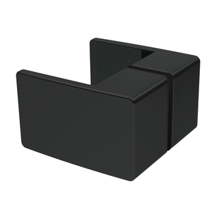 Duschhörn Bathlife Diskret Right 1000 Mm Svart