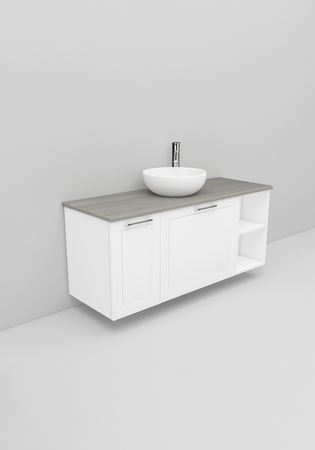 Noro Flexline Tvättställsskåp 197.2 1200 Mm Vit Matt Ram