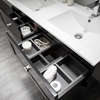BADRUMSSKÅP BATHLIFE SALIG 1200 MM SVART