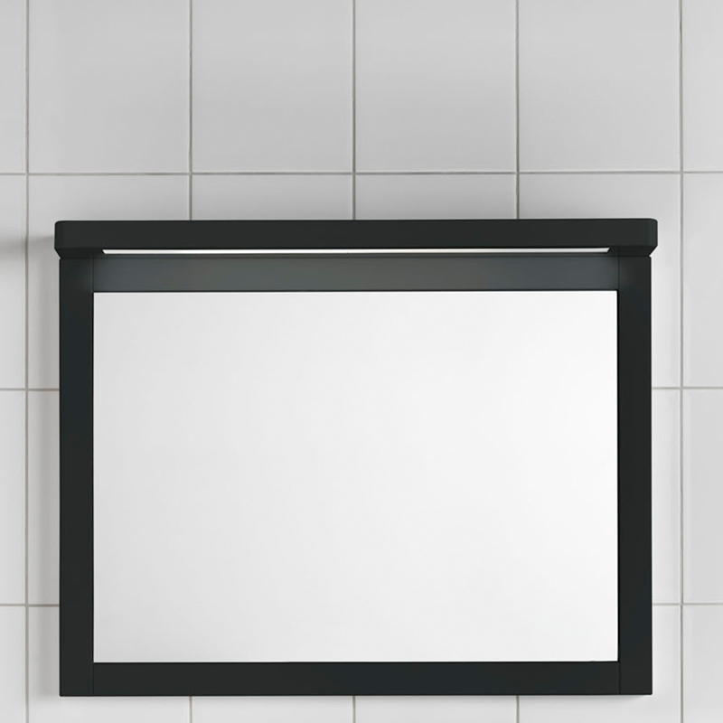 Hafa Hampton 900mm spegel Antracitgrå